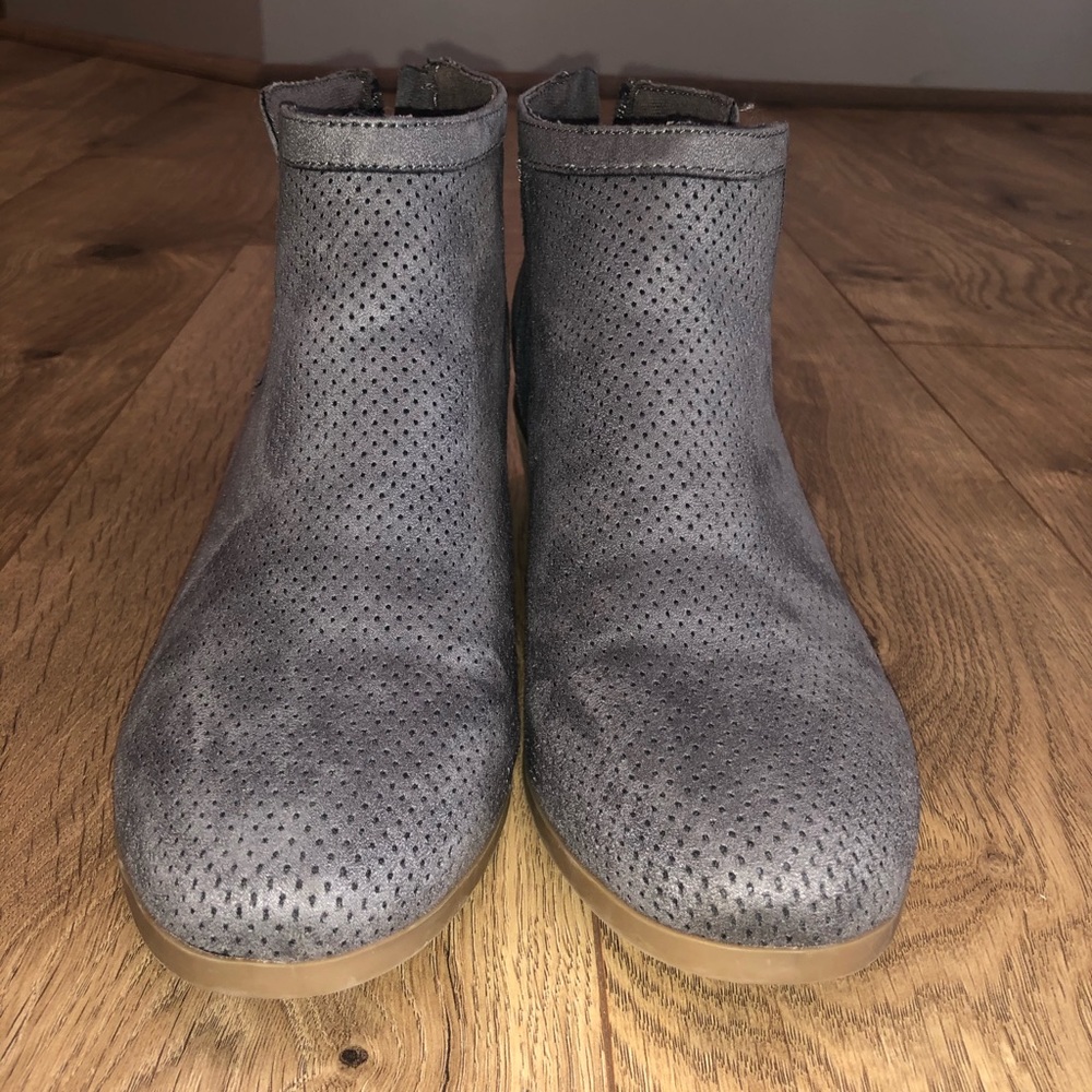 Grey booties from Call It Spring